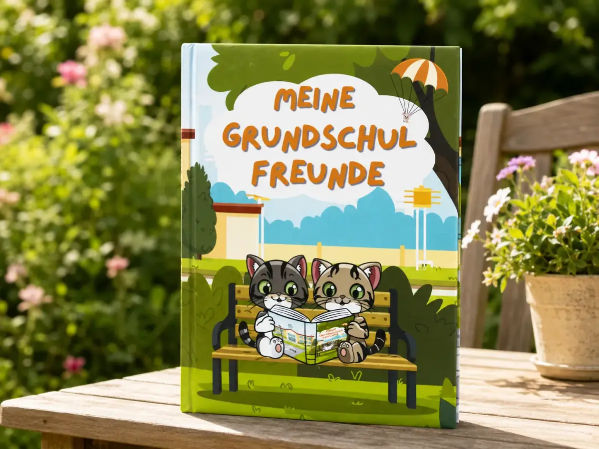Freundebuch als Geschenk zur Einschulung