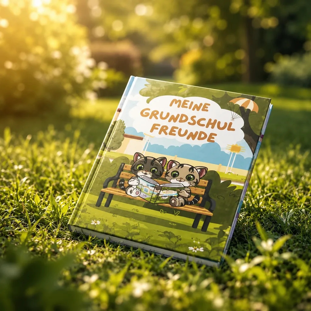 Freundebuch Grundschule Katzen Edition – Cover